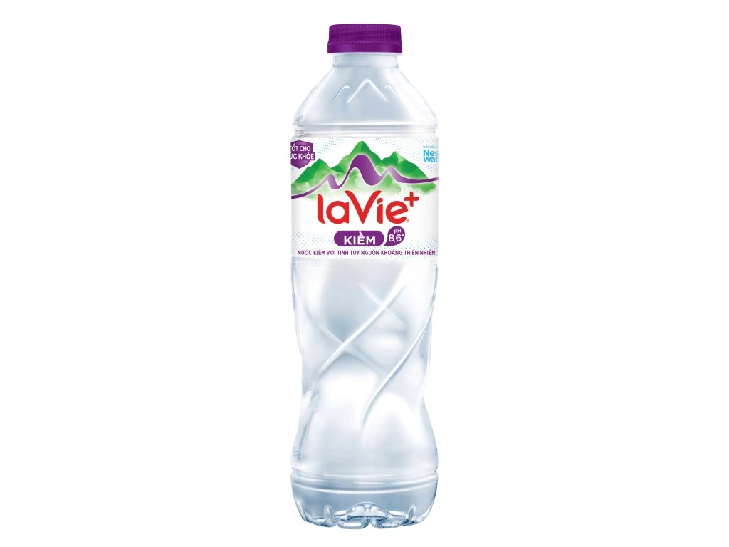La Vie+ Kiềm có khoáng thiên nhiên 500ml
