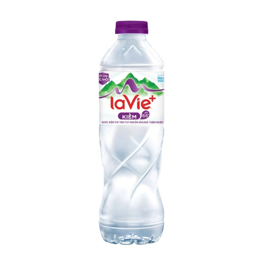 La Vie+ Kiềm có khoáng thiên nhiên 500ml