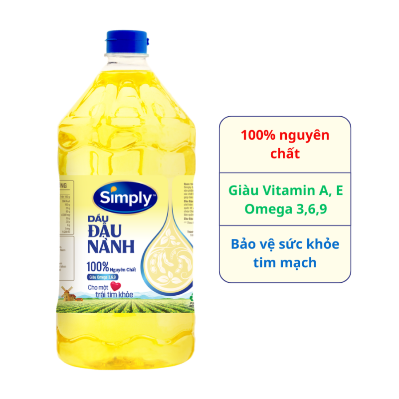 Dầu đậu nành Simply 2L