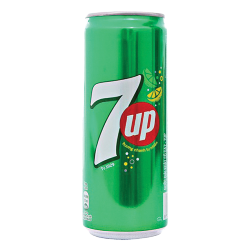 Nước ngọt 7UP vị chanh lon 320ml