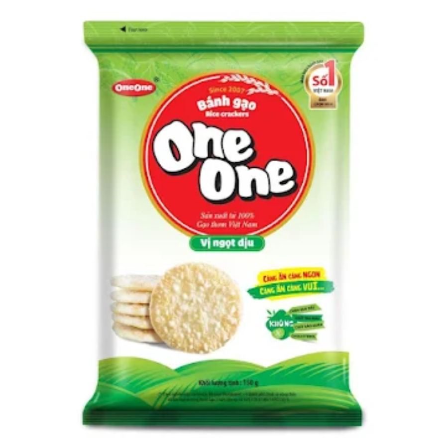 Bánh gạo One One Rong Biển 104g