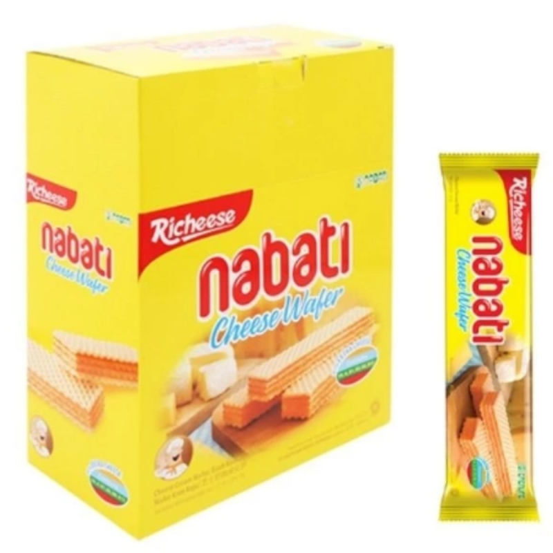 Bánh xốp Nabati Kem Phô Mai 15gx20
