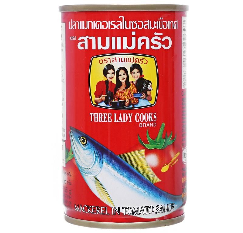 Cá mồi trích nục 3 cô gái 155g