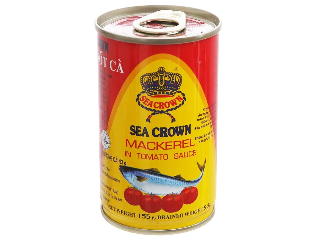 Cá nục sốt cà Seacrown 155g