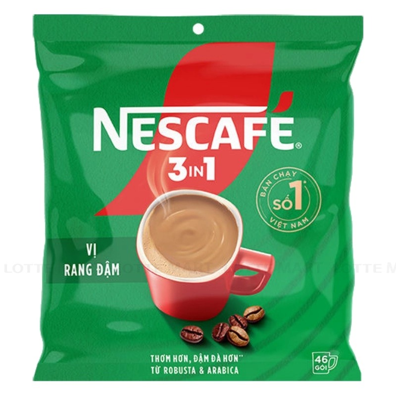 Cafe Nescafe 3in1 Rang Đậm 16g x 46 gói