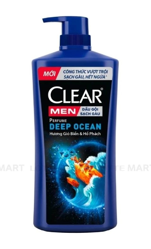 Dầu gội Clear Men nước hoa deep OCE 600g