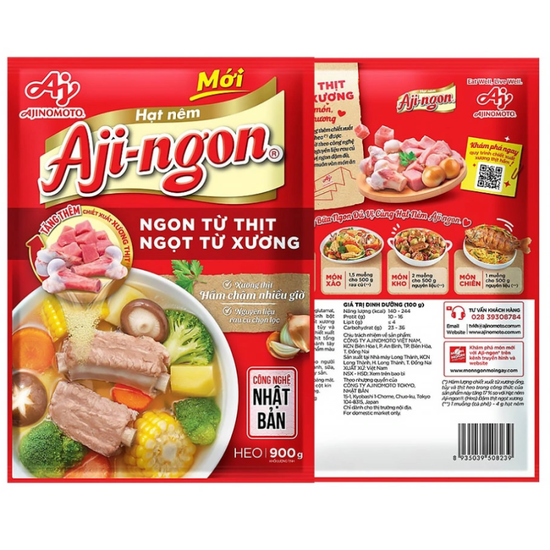 Hạt Nêm Aji-Ngon Heo 400g