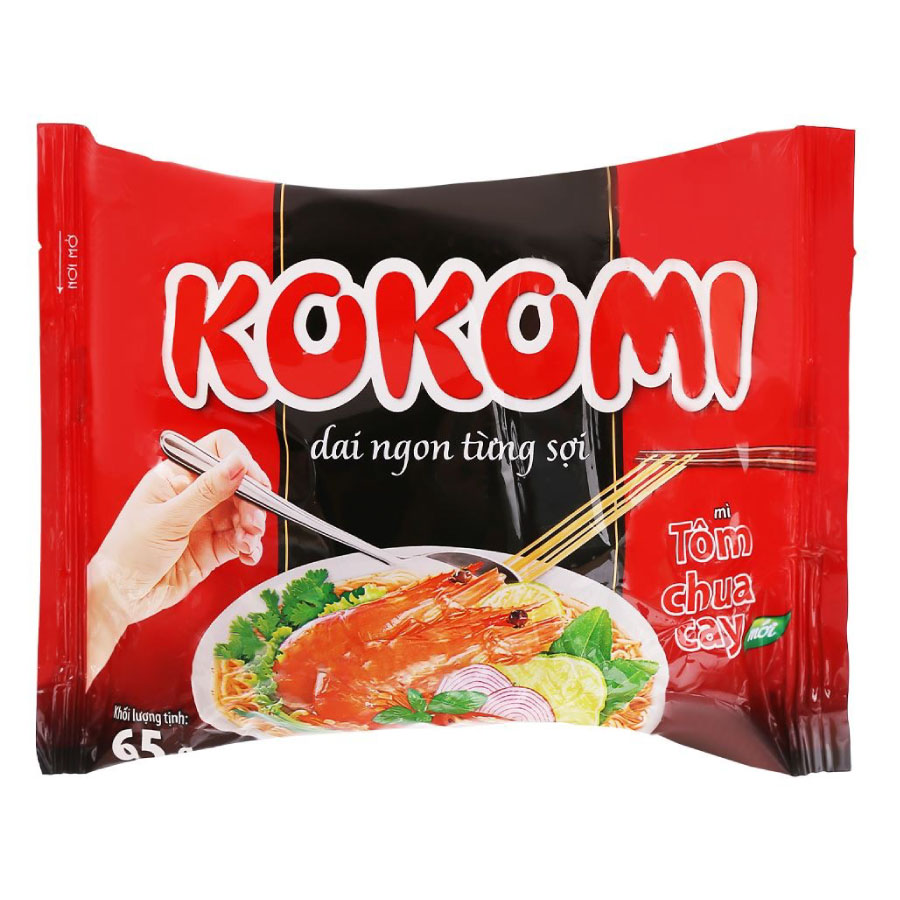 Mì Kokomi tôm chua cay 65g