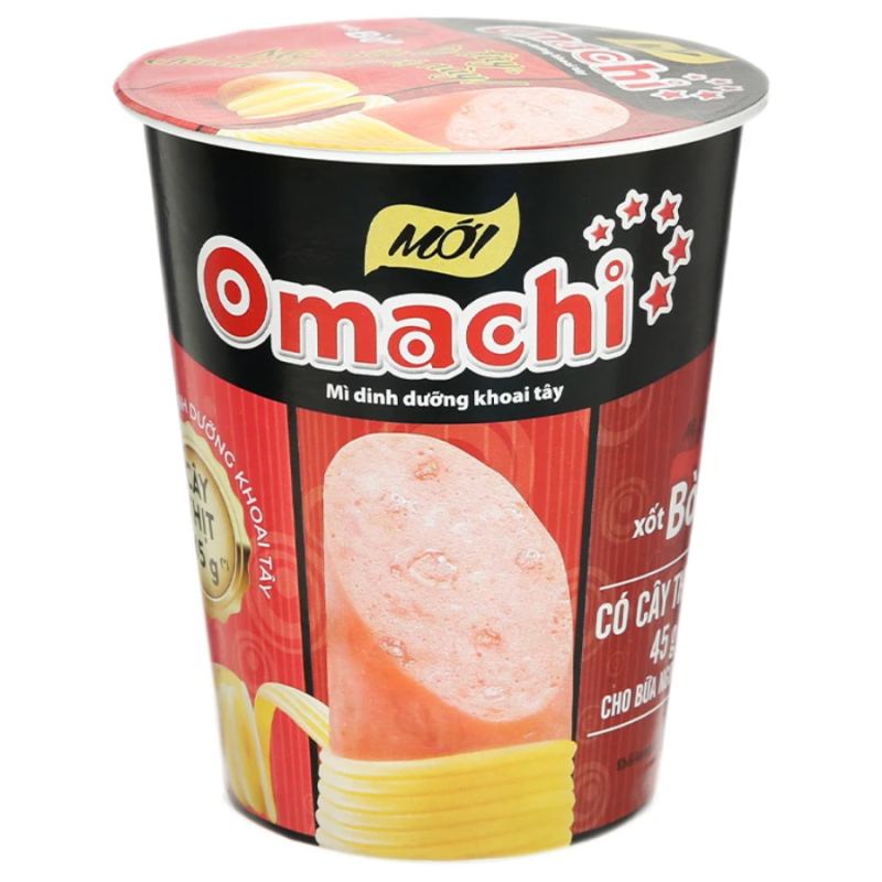 Mì ly Thịt Omachi Bò Hầm 113g
