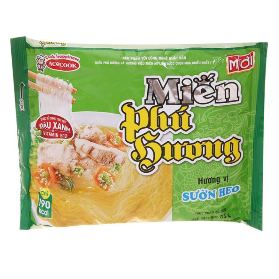 Miến Sườn Heo Phú Hương Acecook 55gx4