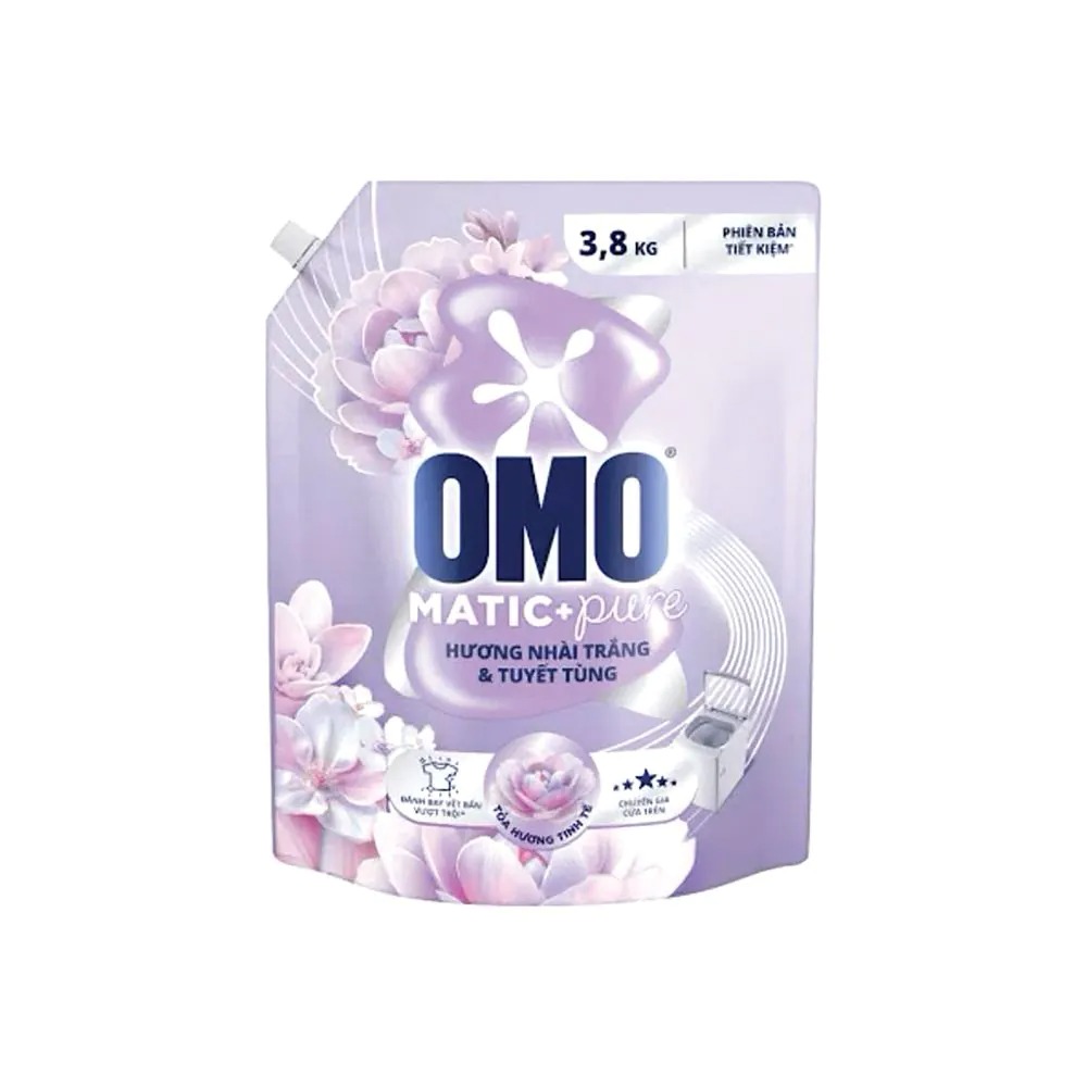 Nước giặt OMO Cửa Trên Tuyết Tùng 3.8kg