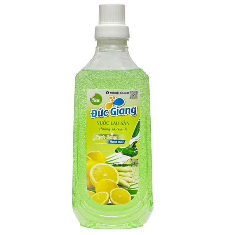 Nước Lau Sàn Đức Giang Hương Sả Chanh 950g