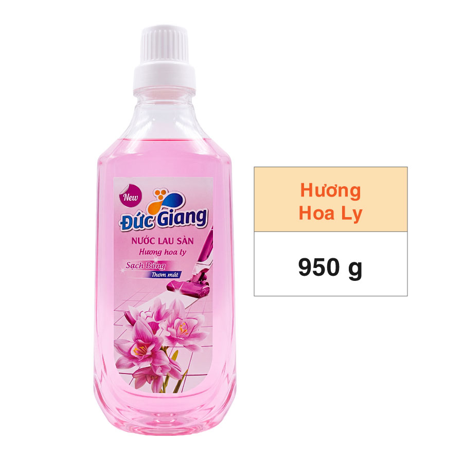Nước Lau Sàn Đức Giang Hương Hoa Ly 950g