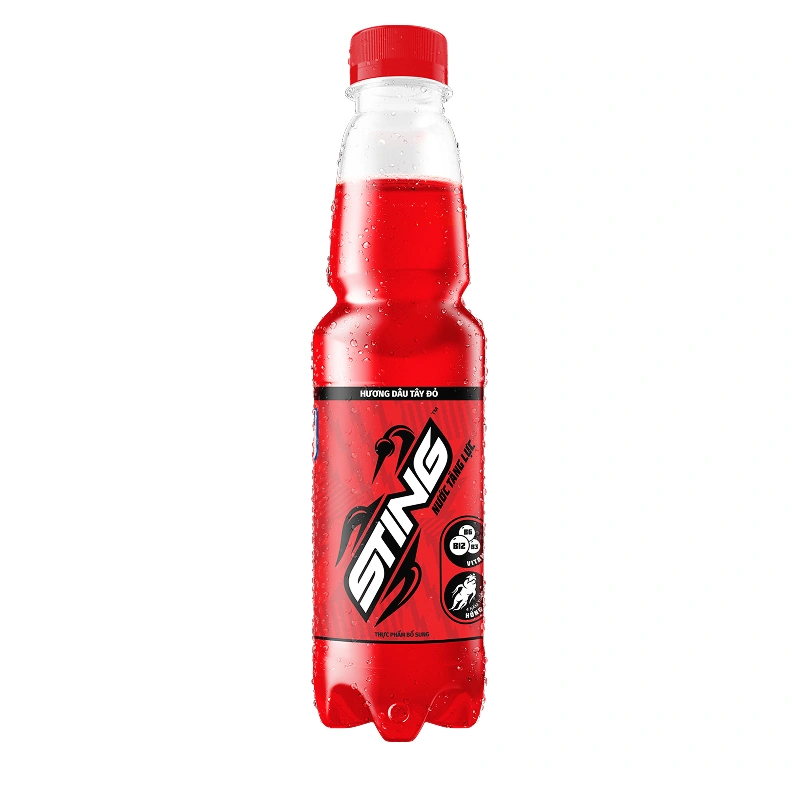 Nước Ngọt Tăng Lực Sting Dâu 330ml
