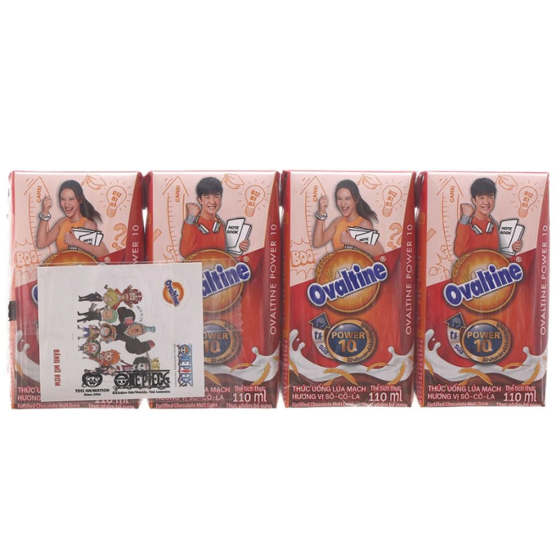 Ovaltine Sữa Cacao Lúa Mạch 110mlx4