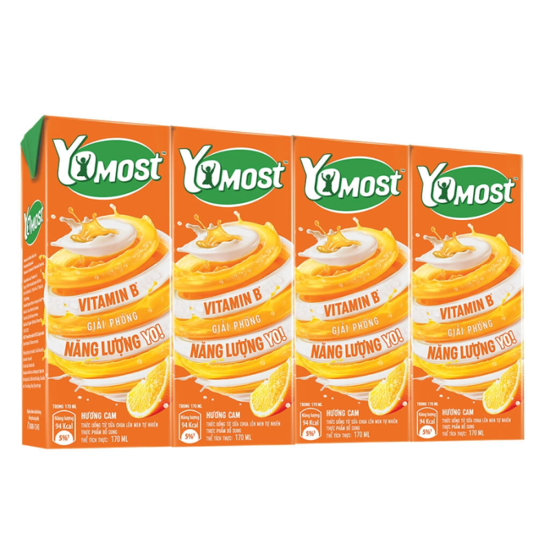 Sữa Chua Uống Yomost cam 170ml