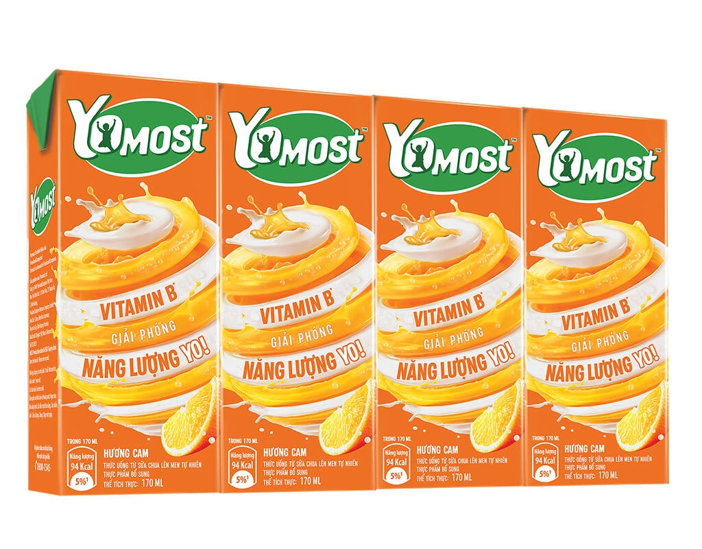 Sữa Chua Uống Yomost cam 170ml