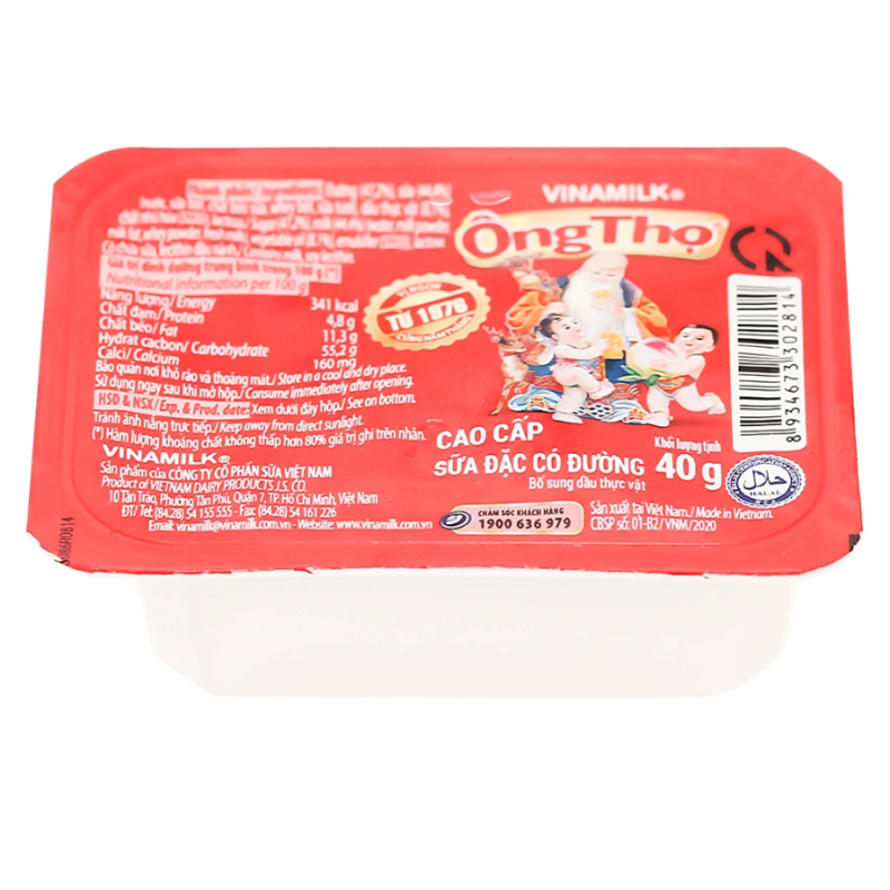 Sữa Đặc Ông Thọ đỏ 40g (Vỉ 6)