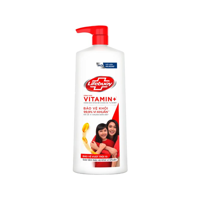 Sữa tắm lifebuoy bảo vệ vượt trội 800g