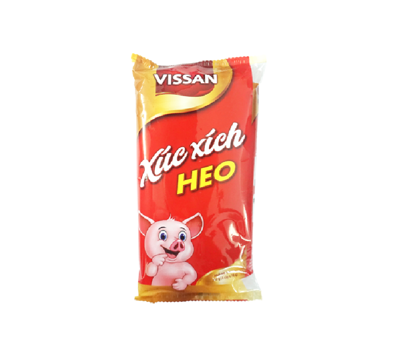 Xúc xích tiệt trùng Heo Vissan 70g