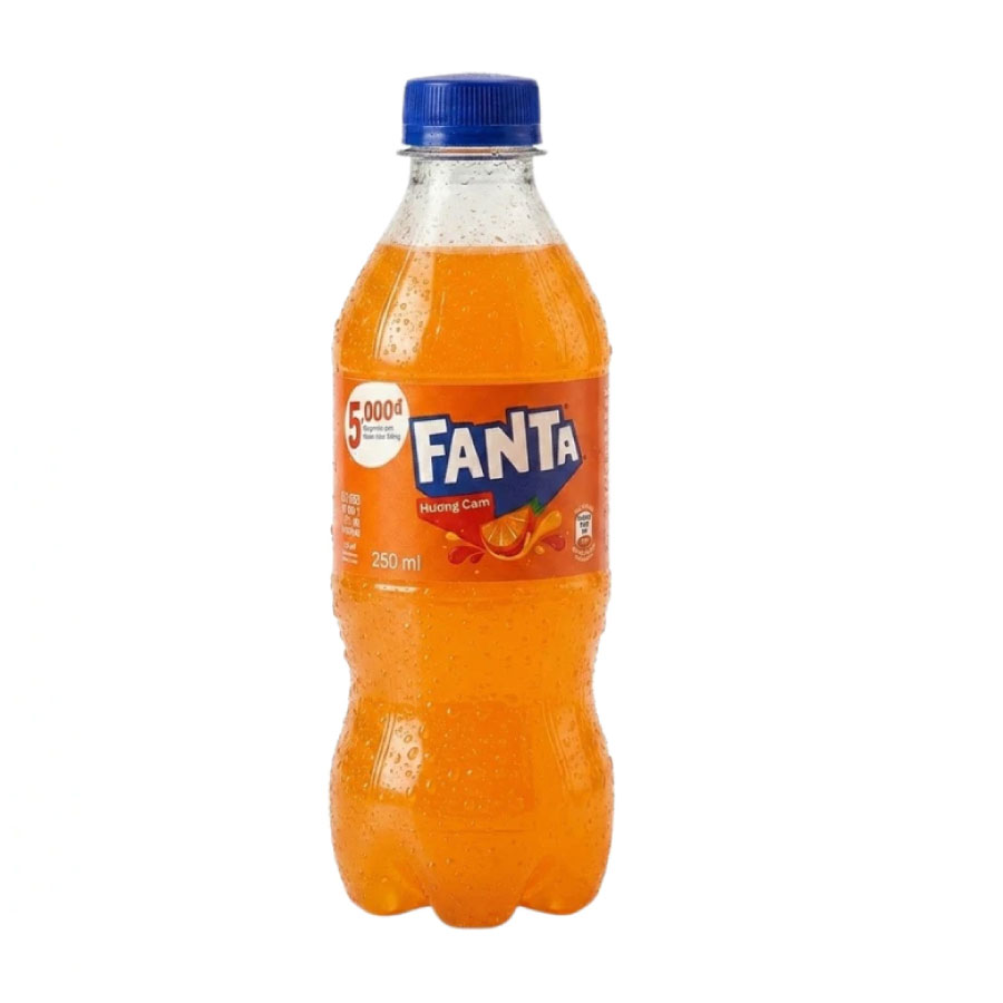 Fanta chai 250ml (cam)