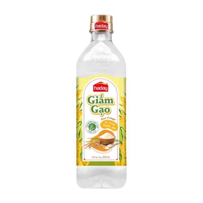 Giấm gạo Haday 800ml