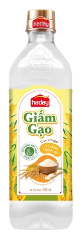 Giấm gạo Haday 800ml