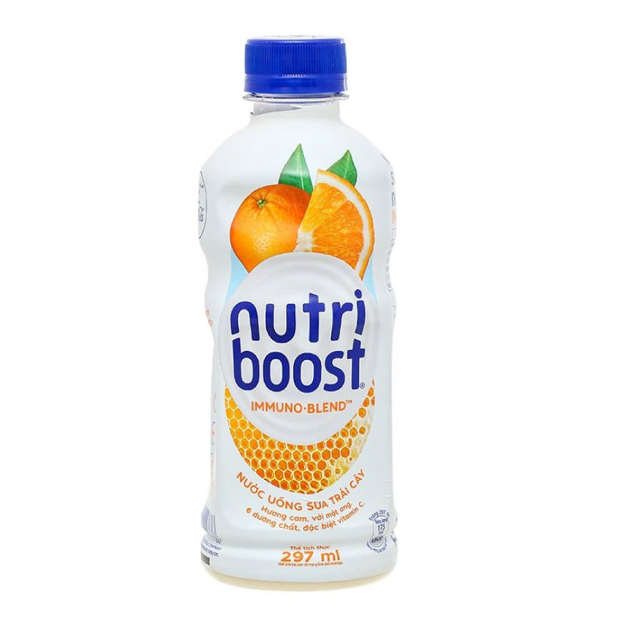 Sữa trái cây Nutriboost hương Cam 297ml