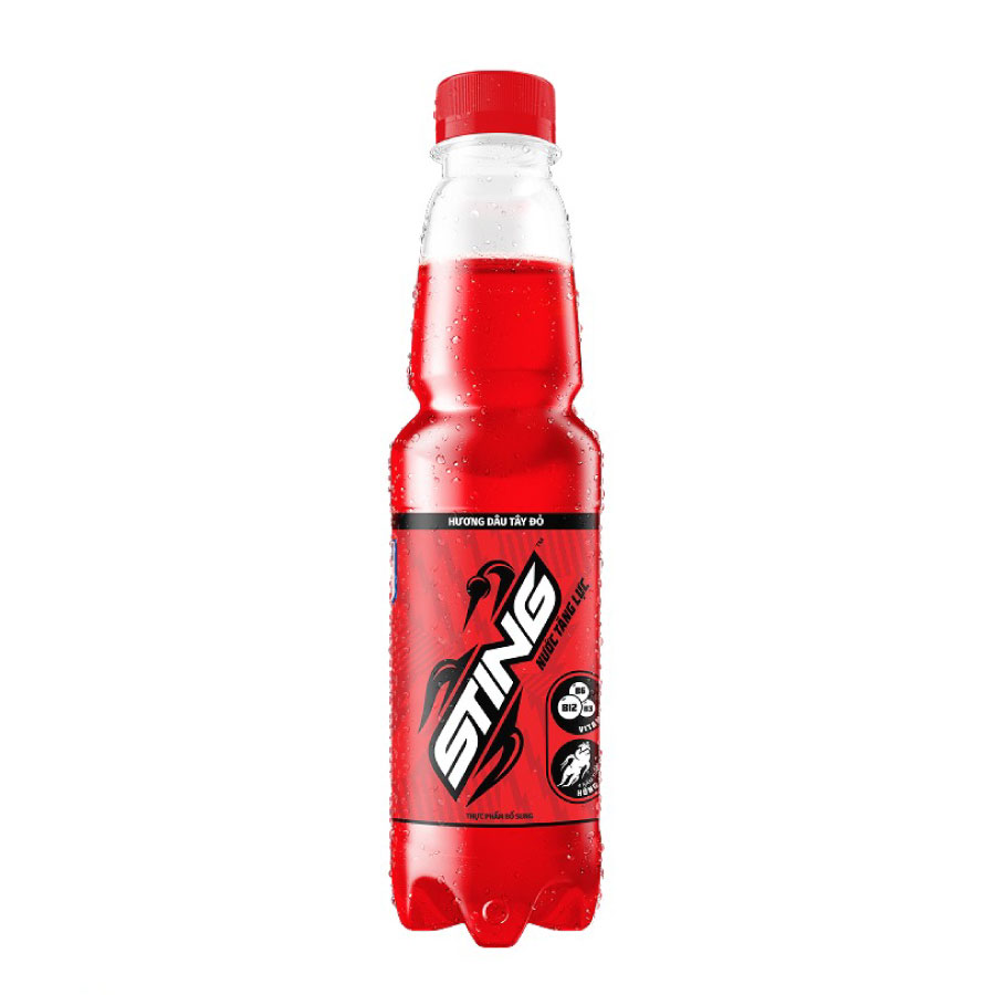 Nước Ngọt Tăng Lực Sting Dâu 330ml