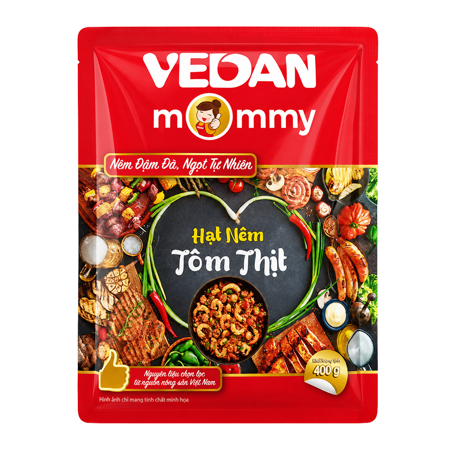 Hạt nêm tôm thịt Mommy 400gr