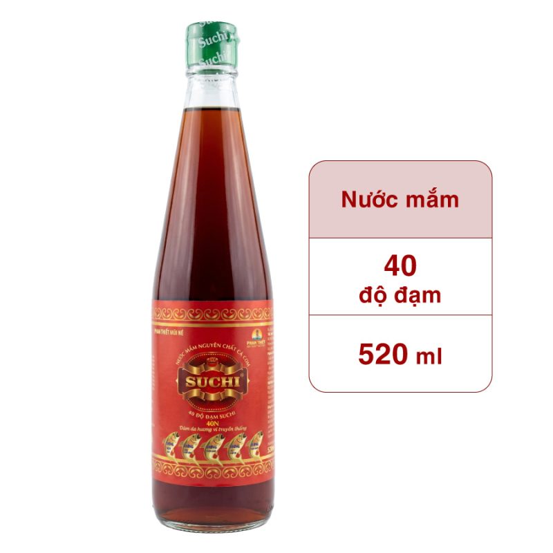 Nước mắm PTMN Suchi 40N 520ml TT NC