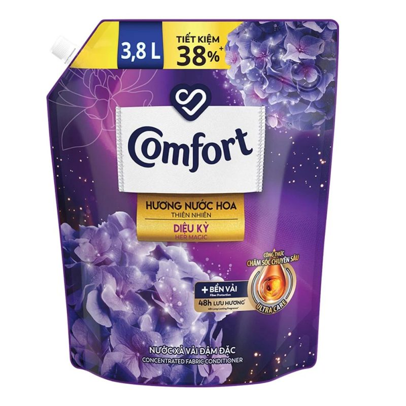 Nước xả Comfort Diệu Kỳ 3.8L