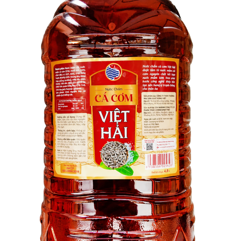 Nước chấm cá cơm Việt Hải - 4,8L