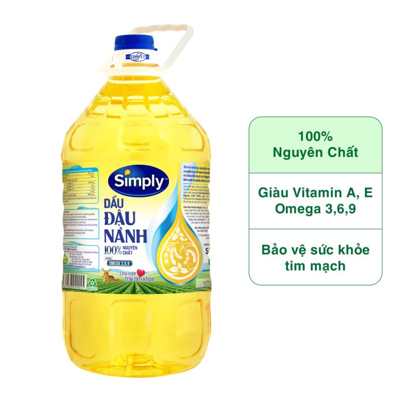 Dầu đậu nành Simply 5L