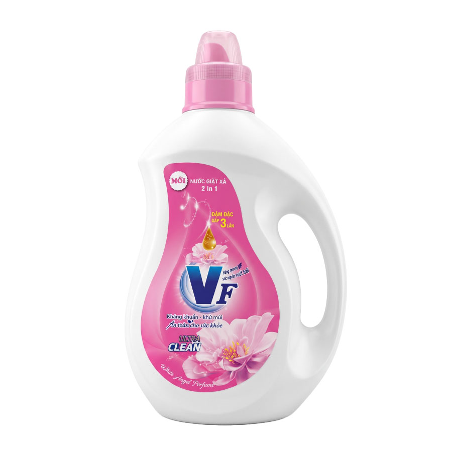 Nước giặt xả VF can hồng 2kg