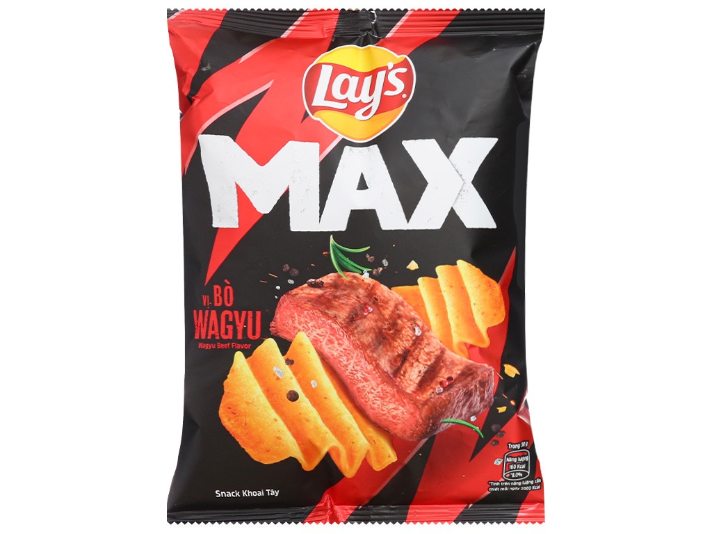 Bánh snack Lay's Max vị bò Wagyu 42g