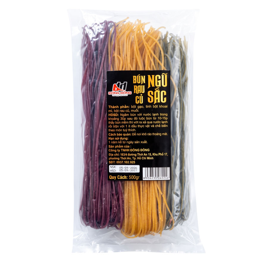 Bún rau củ Đòng Đòng 500g