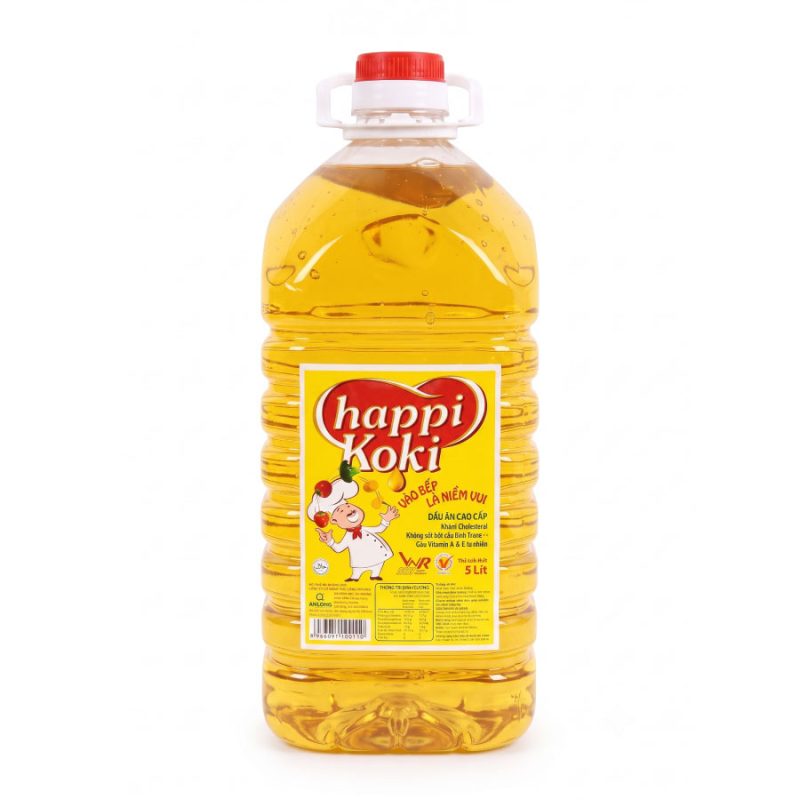Dầu ăn Happi Koki 5L