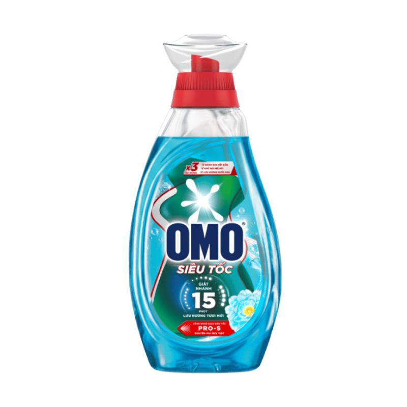Nước Giặt OMO Siêu Tốc Lưu Hương Tươi Mới 1.2Kg