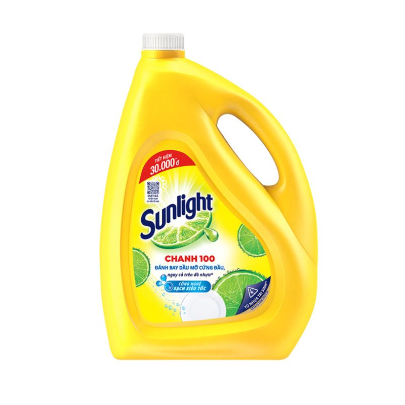 Nước Rửa Chén SUNLIGHT Bát Chanh 100 3.6kg