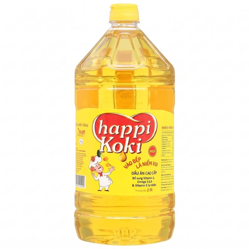 Dầu ăn Happi Koki 2L