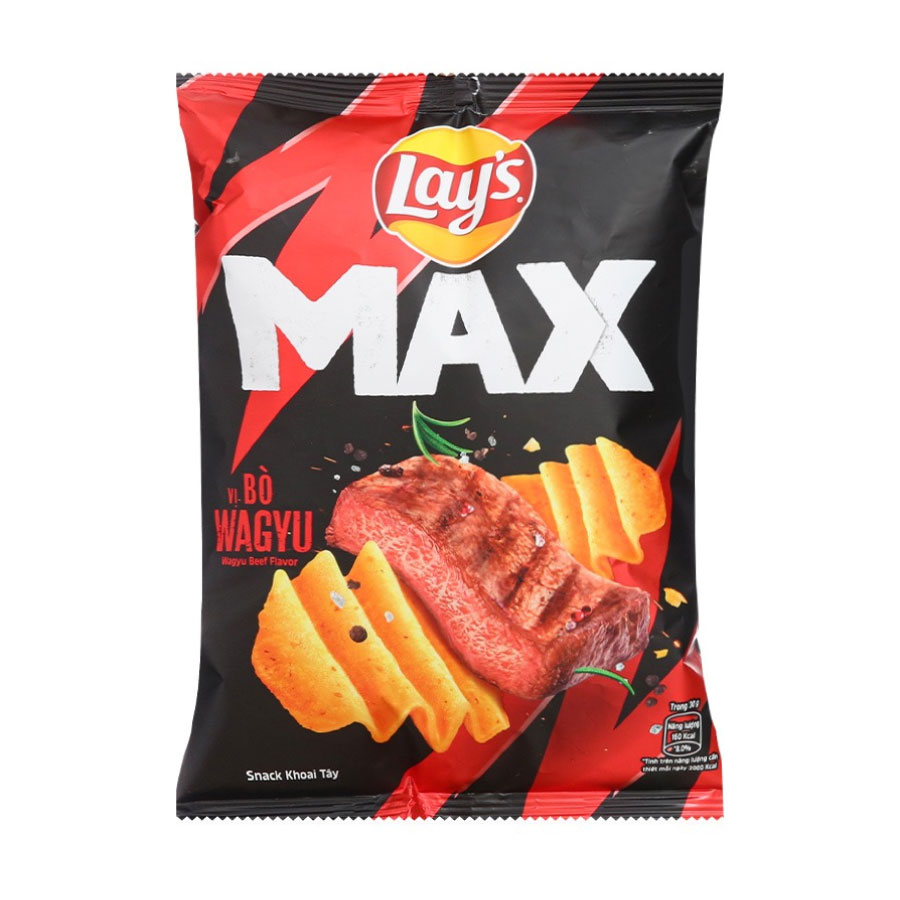 Bánh snack Lay's Max vị bò Wagyu 42g