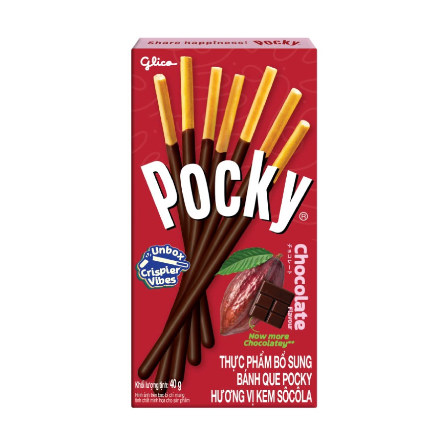Bánh Pocky Kem Chocolate 40g