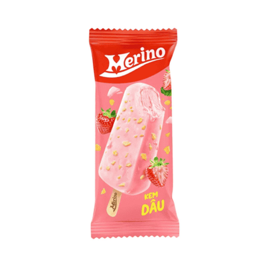 Kem que Merino dâu cốm ngũ cốc 40g