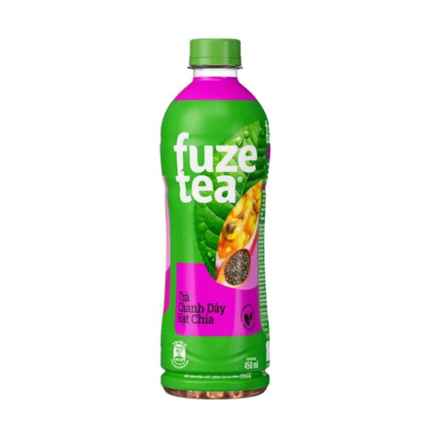 Trà Fuzetea Chanh dây và hạt chia 350ml